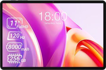 TECLAST Планшет T50 Plus (2025) 11" 6ГБ, 256ГБ, LTE, 8000мА&bull;ч, Android, серый 6940709688403 фото