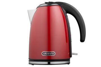 Електрочайник Ardesto EKL-F340R, 1,7л, метал, глянець, STRIX, червоний EKL-F340R фото