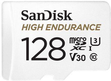 SanDisk High Endurance microSD[Карта памяти microSD 128GB C10 UHS-I U3 V30 R100/W40MB/s High Endurance] SDSQQNR-128G-GN6IA фото