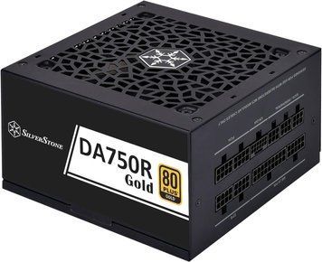 SilverStone Блок живлення Decathlon (750W), >90%, 80+ Gold, 120мм, 1xMB, 24pin(20+4), 2xCPU 8pin(4+4), 4xMolex, 8xSATA, 4xPCIe 8pin(6+2), 1 x 12V-2x6, Fully modular SST-DA750R-GMA фото