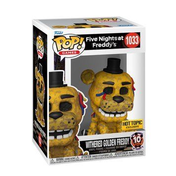 Игровая фигурка FUNKO POP! cерии "5 ночей с Фредди" - СЛОМАННЫЙ ЗОЛОТОЙ ФРЕДДИ 83091 фото
