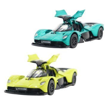 Автомодель - ASTON MARTIN VALKYRIE 2024 (зеленый, желтый) 250951 фото