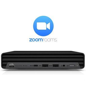 Poly Комп'ютер персональний неттоп Mini Conference G9 PC with Zoom Rooms, Intel i7-12700T, 16GB, F256GB, Wi-Fi 6E, BT 5.3, Win10IoT, чорний 9C422AW фото