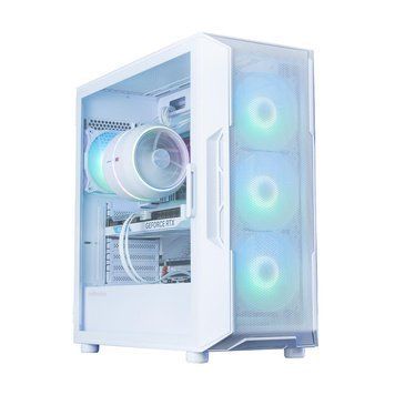Zalman Корпус I3 Neo ARGB V2 без БЖ, 2xUSB3.0, 1x Type C, 4x120мм, ARGB, VGA 355мм, LCS ready, TG Side Panel, ATX, білий I3NEOARGBV2WHITE фото