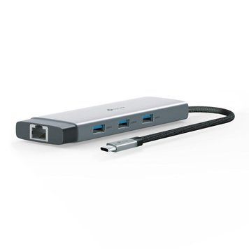 TP-Link Хаб USB UH9120C USB-C > 3xUSB3.0/1xUSB-C/xHDMI/1xRJ45/1xSD/1xmicroSD/1xPD 100Wh UH9120C фото