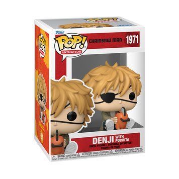 Ігрова фігурка FUNKO POP! серії "Людина-Бензопила" - ДЕНДЖІ ТА ПОЧІТА 86484 фото