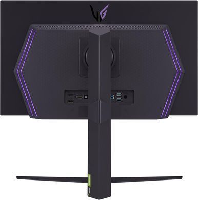 LG Монітор 27" 27GS95QE-B 2xHDMI, DP, USB, Audio, OLED, 2560x1440, 240Hz, 0.03ms, DCI-P3 98.5%, G-SYNC, FreeSync, AdaptiveSync, Pivot, DisplayHDR TRUE BLACK 400 27GS95QE-B фото