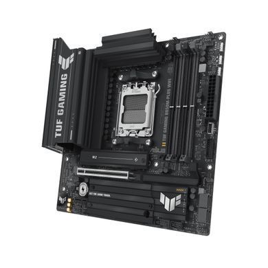 ASUS Материнcька плата TUF GAMING B850M-PLUS WIFI sAM5 B850 4xDDR5 M.2 HDMI DP Wi-Fi BT mATX 90MB1IY0-M0EAY0 фото