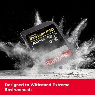 SanDisk Карта памяти SD 128GB C10 UHS-II U3 R300/W300MB/s Extreme Pro V90 SDSDXDM-128G-GN4IN фото