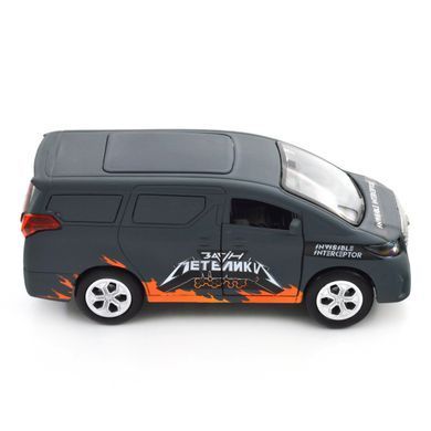 Автомодель серії "Шеврони Героїв" &ndash; TOYOTA ALPHARD &ndash; "ЗАГІН МЕТЕЛИКІВ" KM6011 фото