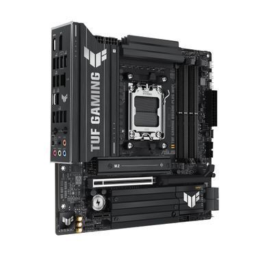 ASUS Материнcька плата TUF GAMING B850M-PLUS WIFI sAM5 B850 4xDDR5 M.2 HDMI DP Wi-Fi BT mATX 90MB1IY0-M0EAY0 фото