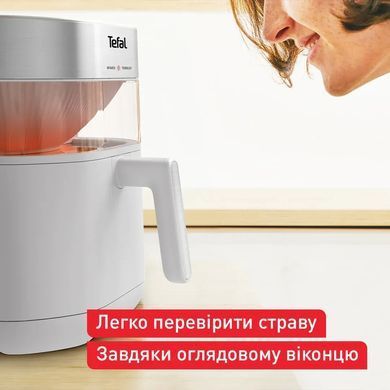 Tefal Мультипечь Easy Fry Infrared, 1500Вт, чаша-7л, сенсорное управл., 8 программ, пластик, светло-серый EY831GE0 фото
