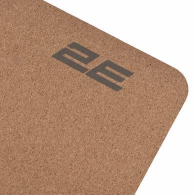 2E Килимок для миші CORK, M(450x400x2мм), коричневий 2E-PAD-M-CORK фото