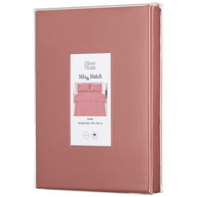 ARDESTO Простирадло Mix&Match, 240x260см, 100% бавовна, сатин, мідь