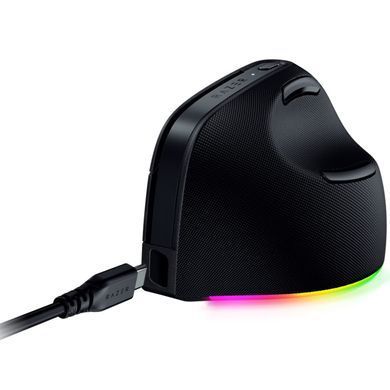 Razer Миша Pro Click V2, USB-A/WL/BT, Vertical Ed., чорний RZ01-05250100-R3G1 фото