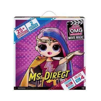 Игровой набор с куклой L.O.L. SURPRISE! серии "O.M.G. Movie Magic" - МИСС АБСОЛЮТ (с аксессуарами) 577904 фото