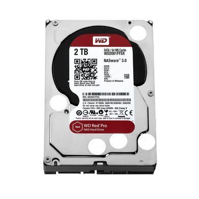 WD Жорсткий диск 2TB 3.5" 7200 64MB SATA Red Pro NAS WD2002FFSX фото