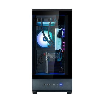 Zalman Корпус P50 DS без БЖ, 2xUSB3.0, 1xUSBType-C, 4x120мм ARGB, VGA 435мм, LCS ready, TG Side Panel, ATX, чорний P50DSBLACK фото