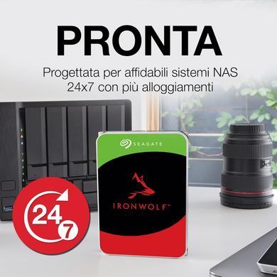 Seagate Жесткий диск 2TB 3.5" 5400 256MB SATA IronWolf ST2000VN003 фото
