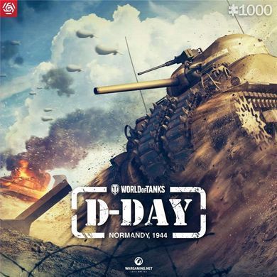 GoodLoot Пазл World of Tanks D-DAY 1000 ел. 5908305247524 фото