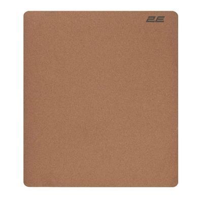2E Килимок для миші CORK, M(450x400x2мм), коричневий 2E-PAD-M-CORK фото