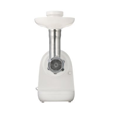 Panasonic М'ясорубка, 1700Вт, 3кг/мин, 3 решітки, насадка для кеббе, пластик, білий MK-GX1700WTQ фото