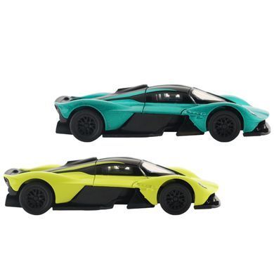 Автомодель - ASTON MARTIN VALKYRIE 2024 (зелений, жовтий) 250951 фото