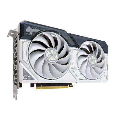 ASUS Відеокарта GeForce RTX 4060 8GB GDDR6 DUAL OC DUAL-RTX4060-O8G-WHITE білий 90YV0JC2-M0NA00 фото