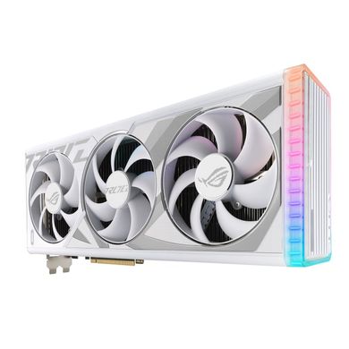 ASUS Відеокарта GeForce RTX 4080 SUPER 16GB GDDR6X STRIX білий OC ROG-STRIX-RTX4080S-O16G-WHITE 90YV0KB2-M0NA00 фото