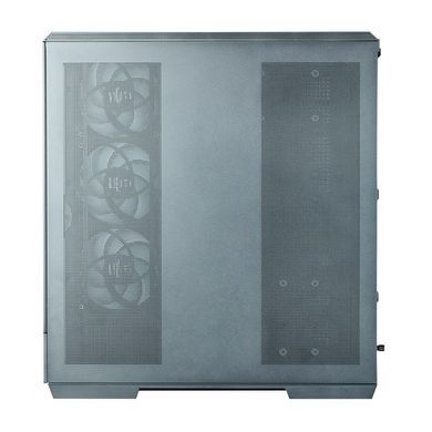 Zalman Корпус P50 DS без БЖ, 2xUSB3.0, 1xUSBType-C, 4x120мм ARGB, VGA 435мм, LCS ready, TG Side Panel, ATX, чорний P50DSBLACK фото