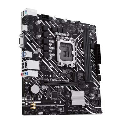 ASUS Материнcька плата PRIME H610M-K ARGB s1700 H610 2xDDR5 M.2 HDMI D-Sub mATX ARGB 90MB1G90-M0EAY0 фото