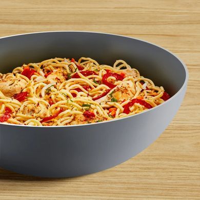 Tefal Сковорода ВОК Halo, 28см, алюминий, бакелит, серый C3121953 фото
