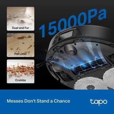 TP-Link Робот-пылесос TAPO TAPO RV 50 PRO OMNI с поддержкой влажной уборки + док-станция TAPO-RV50-PRO-OMNI фото