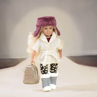 Набор одежды для кукол LORI Теплый жакет с шапкой LO30006Z фото