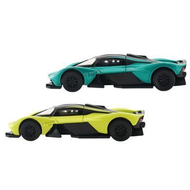 Автомодель - ASTON MARTIN VALKYRIE 2024 (зелений, жовтий) 250951 фото