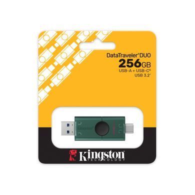 Kingston Kingston 256GB USB 3.2 Type-A + Type-C DT DuoG2 DTDEG2/256GB фото