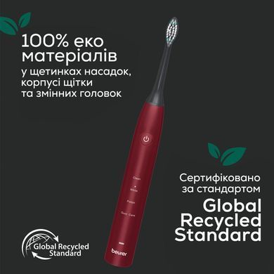 Beurer Beurer toothbrush electric Jet LE2025 GP, 80th. fluct/min, nozzle-2, 5 modes, burgundy SC_30_JET_LE2025_GP фото