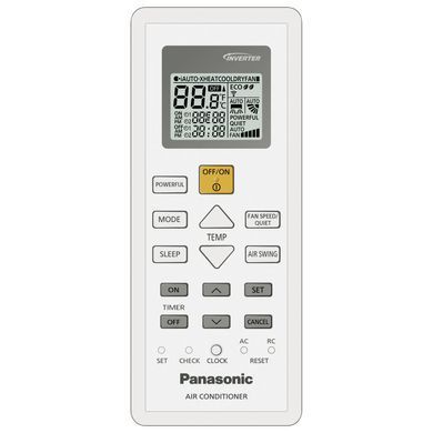 Panasonic Кондиціонер Super Compact BZ 52м2 інвертор 18000BTU 5.0кВт A++/A+ -15&deg;С R32 білий