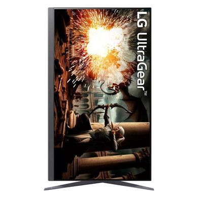 LG Монітор LG 31.5" 32GS75Q-B 2xHDMI, DP, Audio, IPS, 2560x1440, 180Hz, 1ms, sRGB 99%, G-SYNC, FreeSync, Pivot, HDR400 32GS75Q-B фото