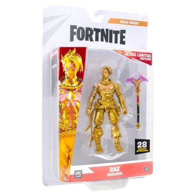 Fortnite Колекційна фігурка Solo Mode Raz (Golden) (Ultra Limited Edition), 10см FNT1361 фото