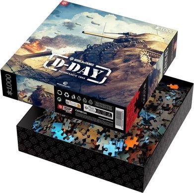 GoodLoot Пазл World of Tanks D-DAY 1000 ел. 5908305247524 фото