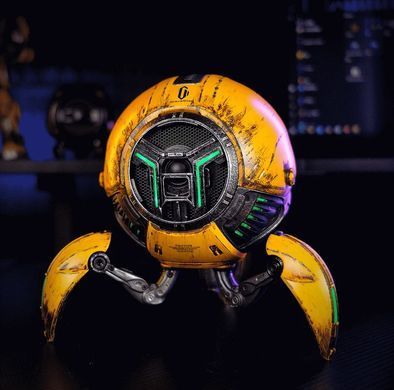 GravaStar Акустична система Mars Pro 2 Battle-Worn, Zinc Alloy body, BT/3.5мм, 20ВТ, жовтий GRAVASTARG1PRO_YLW_V2 фото