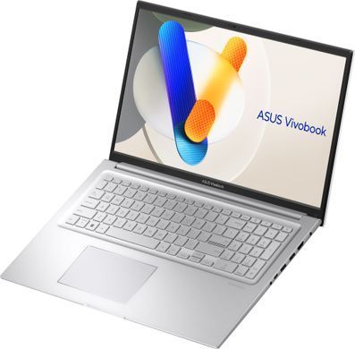 ASUS Ноутбук ASUS Vivobook 17 X1704VA-AU663 17.3" FHD IPS, Intel U300, 16GB, F512GB, UMA, noOS, Сріблястий 90NB10V1-M00SM0 фото