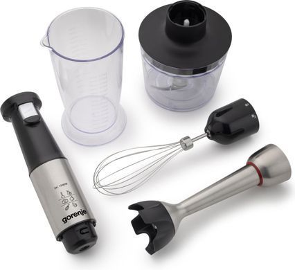 Gorenje Gorenje submersible blender 1500W, 3in1, bowl-600ml, inox