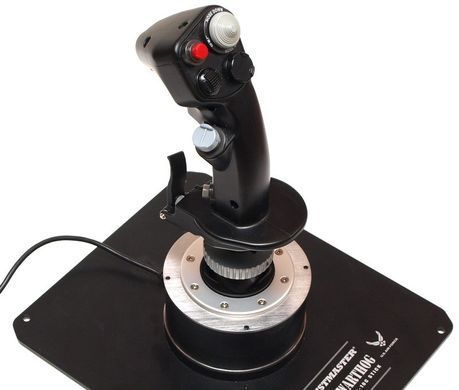 Thrustmaster Джойстик Hotas Warthog, Офіційна копія штурвалу літака A-10C, ліцензована ВПС США, PC 2960738 фото
