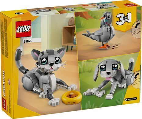 LEGO Конструктор LEGO Creator Грайливий кіт 31163 фото