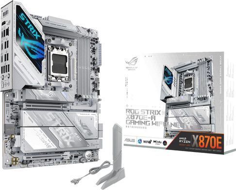 ASUS Материнcкая плата ROG STRIX X870E-A GAMING NEO sAM5 X870E 4xDDR5 M.2 HDMI ATX 90MB1P30-M0EAY0 фото