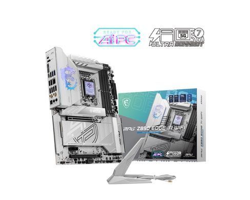 MSI Материнcька плата MPG Z890 EDGE TI WIFI s1851 Z890 4xDDR5 M.2 HDMI WiFi BT ATX 911-7E19-002 фото