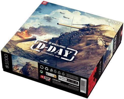 GoodLoot Пазл World of Tanks D-DAY 1000 ел. 5908305247524 фото
