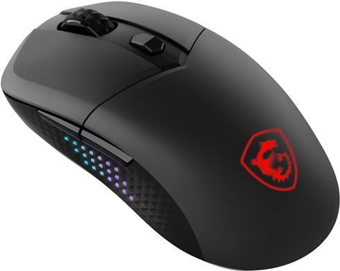 MSI Миша VERSA 300 ELITE W, WIRELESS, RGB, WL, чёрный S12-4301290-CLA фото
